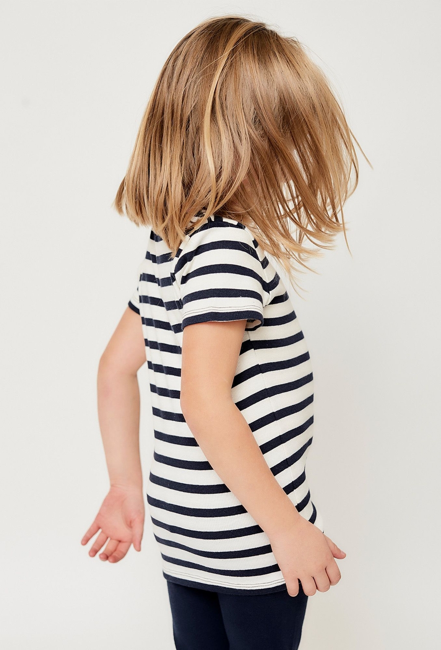 Koszulka dziewczęca w paski