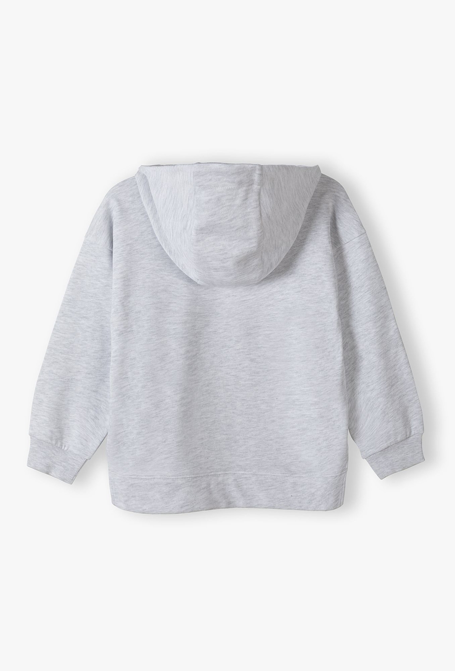 Szara oversizowa bluza dresowa z kapturem - Lincoln&Sharks