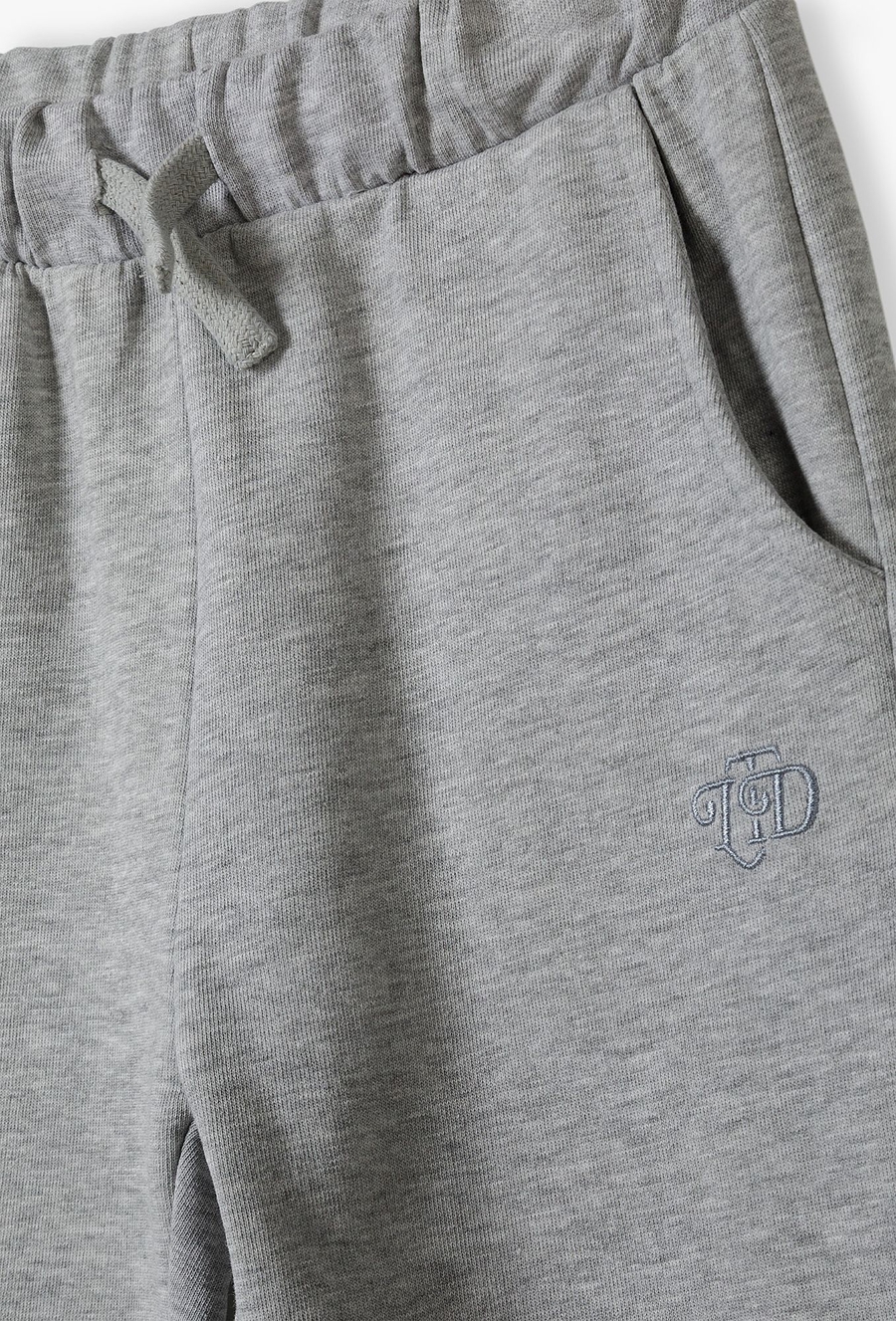 2pak spodni dresowych dla chłopca - szare i khaki