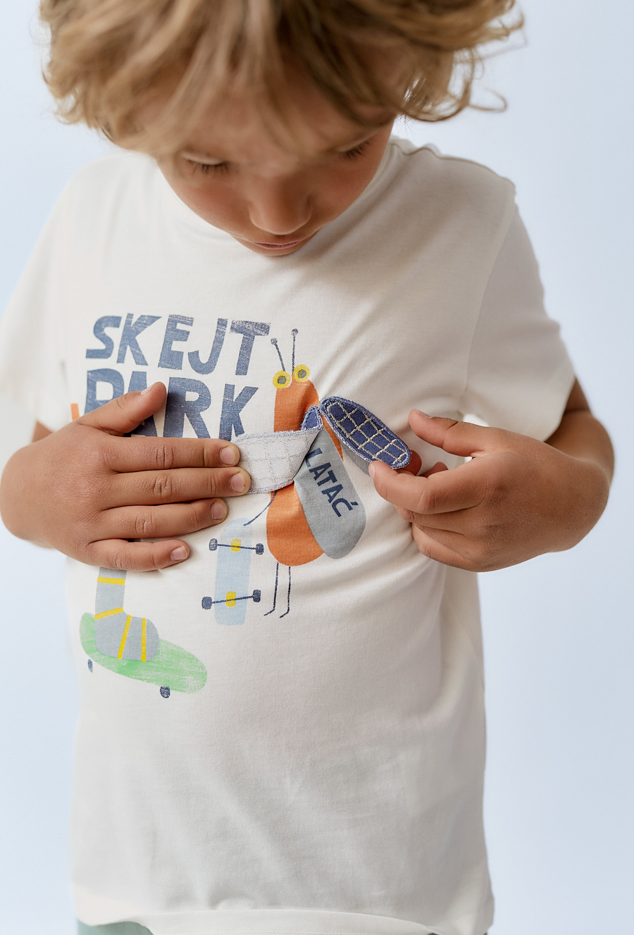 Bawełniana koszulka chłopięca