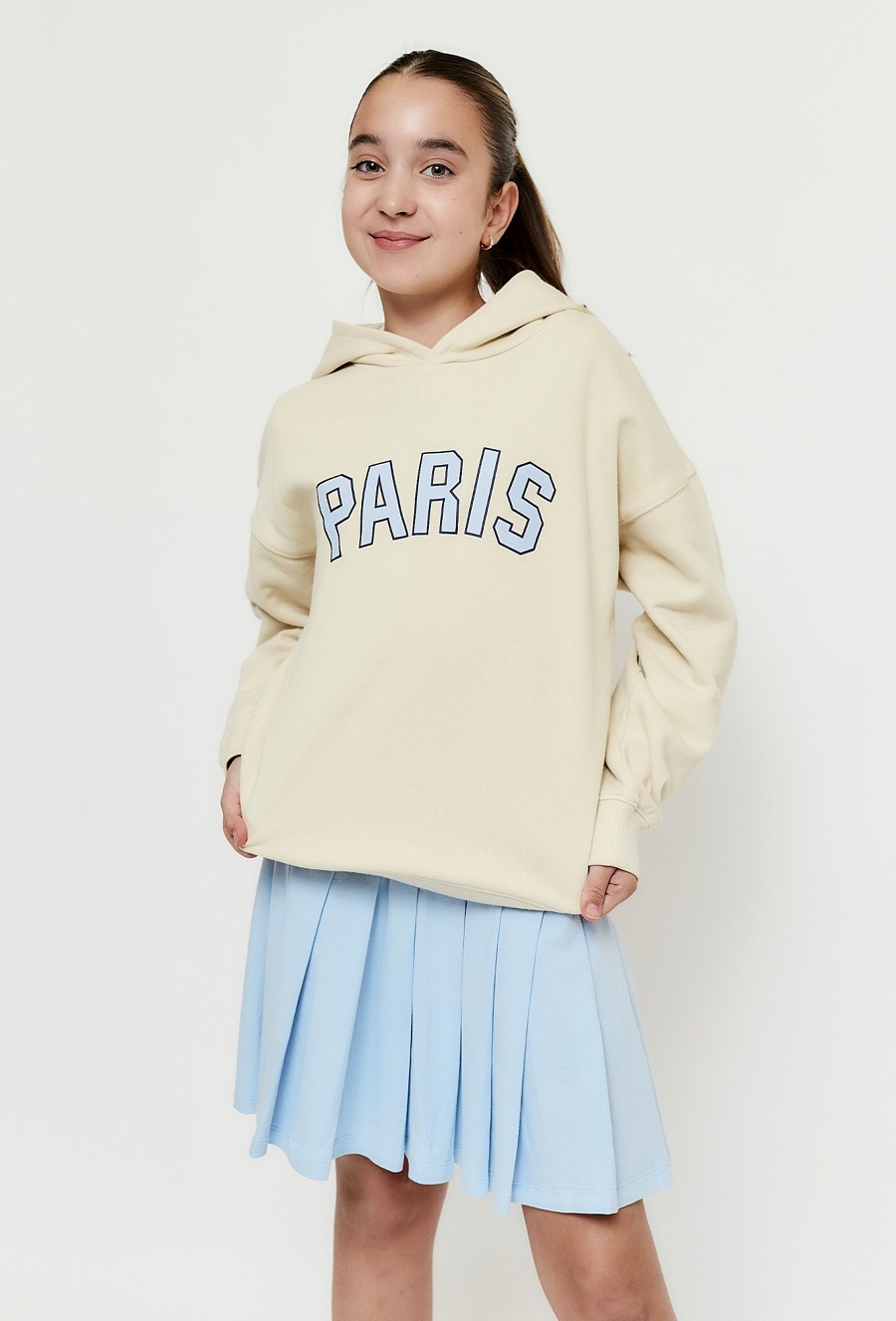 Bluza dresowa z kapturem dla dziewczynki - Limited Edition