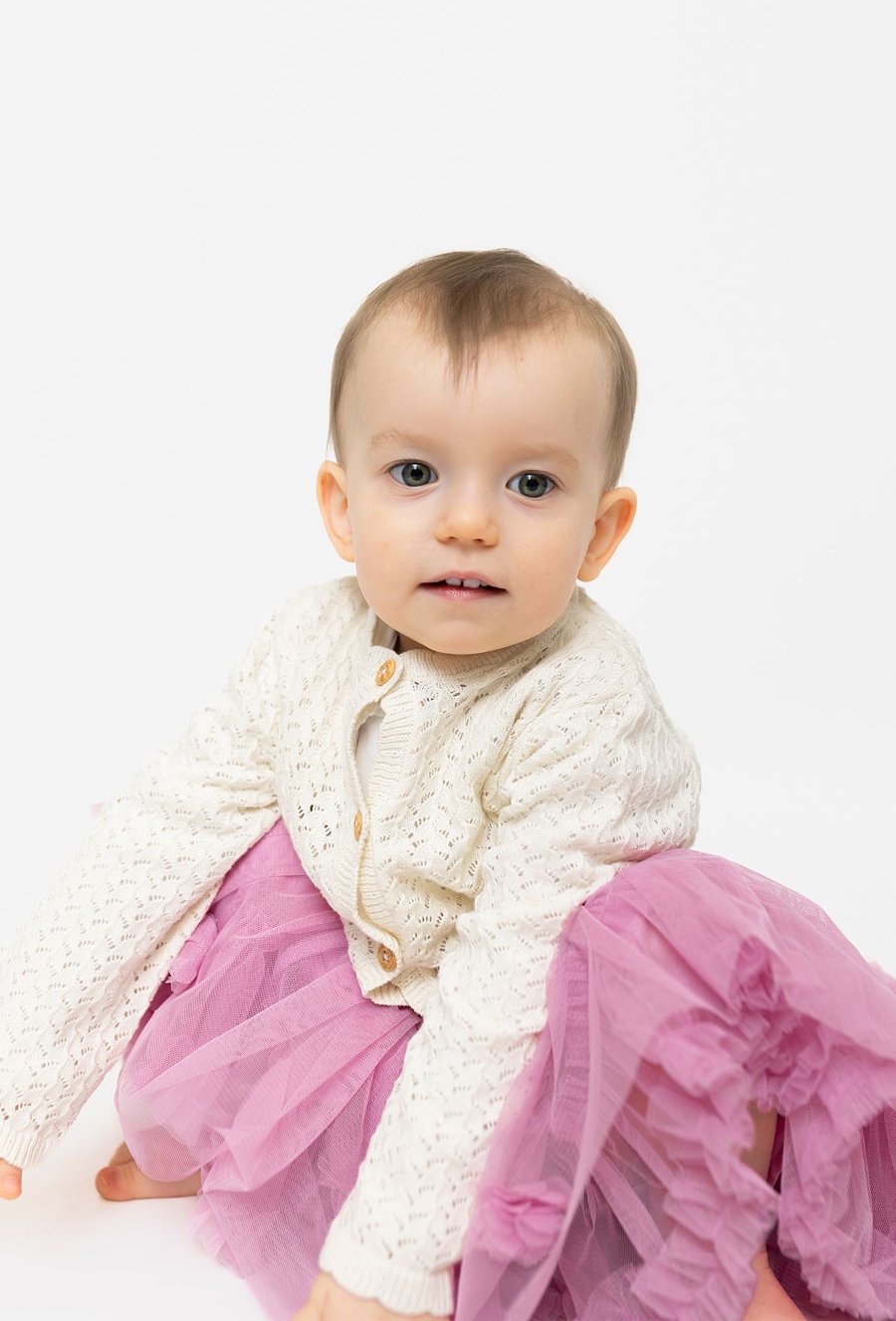 Rozpinany sweter niemowlęcy