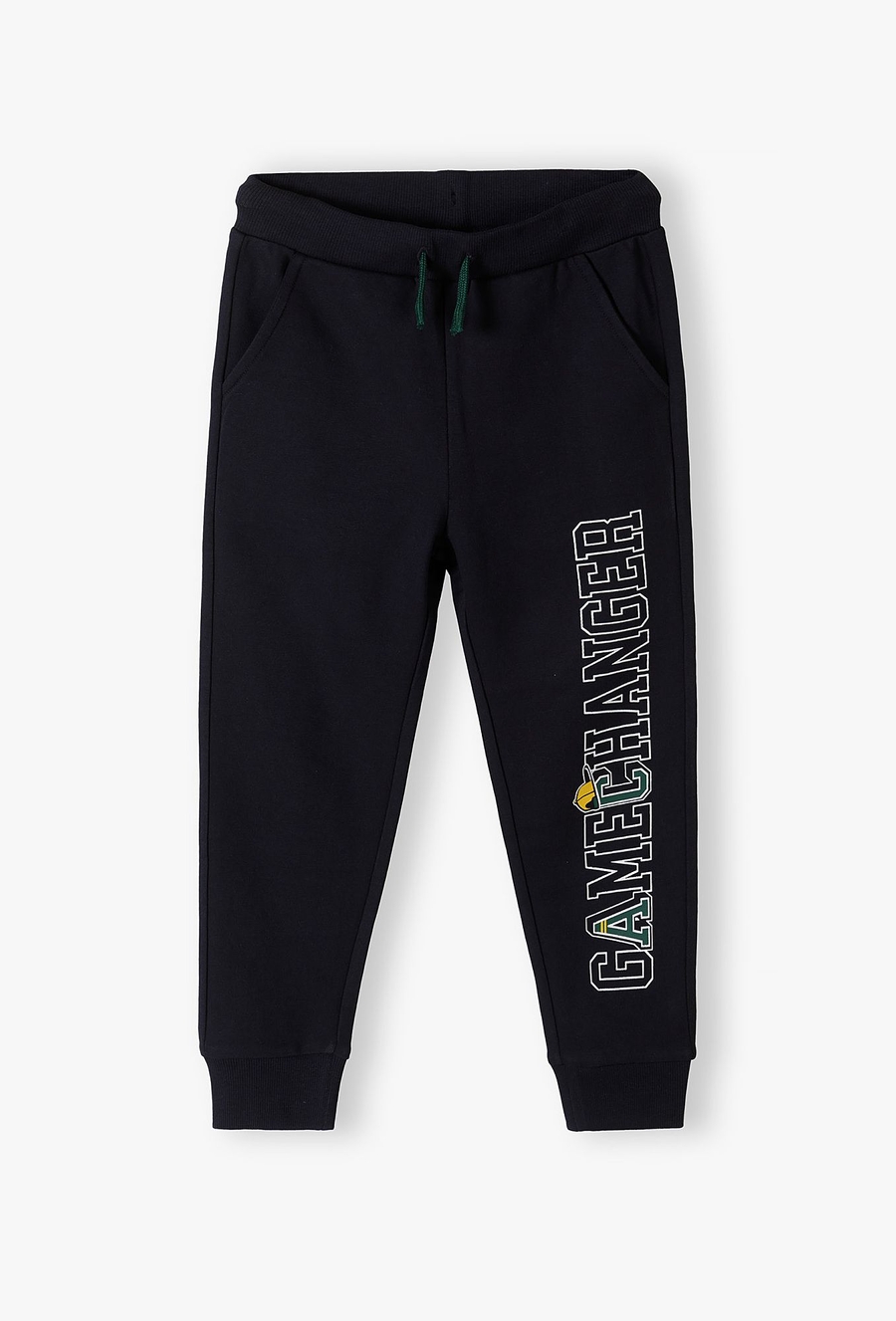 Granatowe spodnie dresowe dla chłopca - Gamechanger - 510.15.