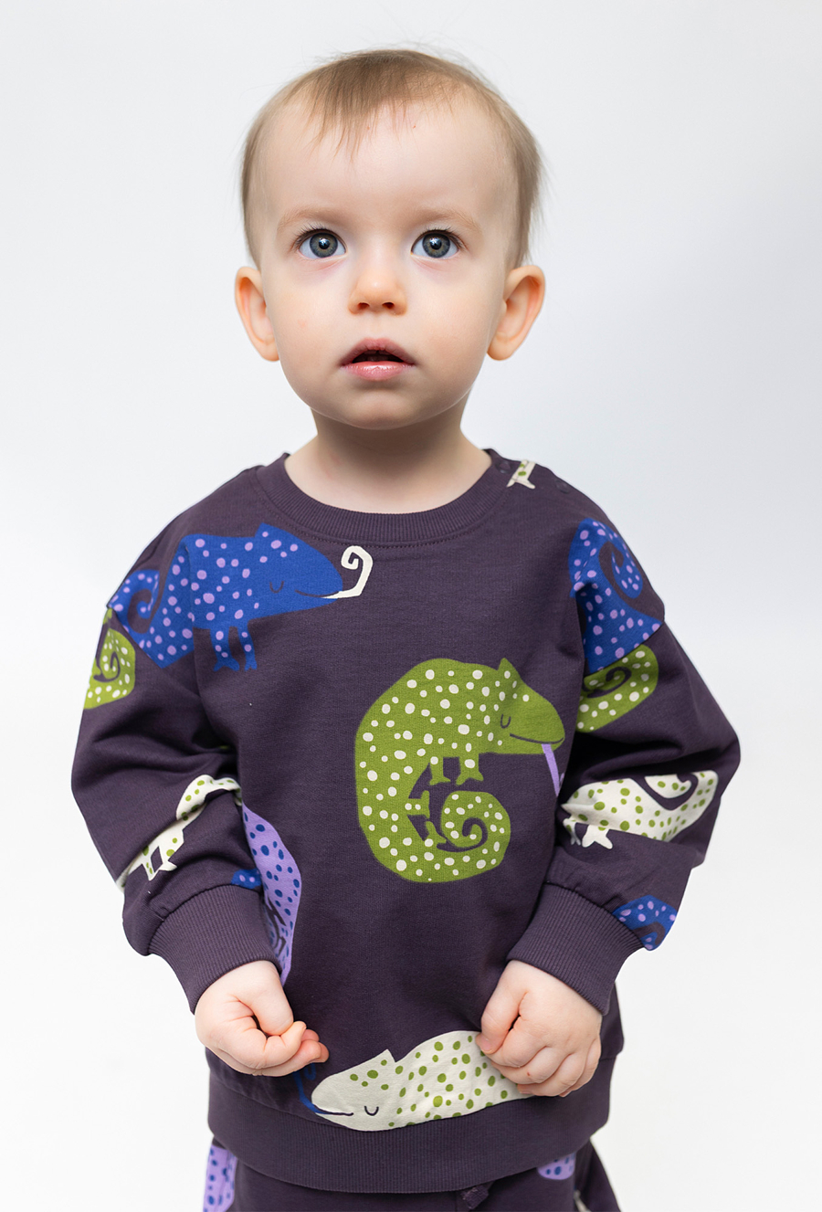 Komplet dresowy w kameleony