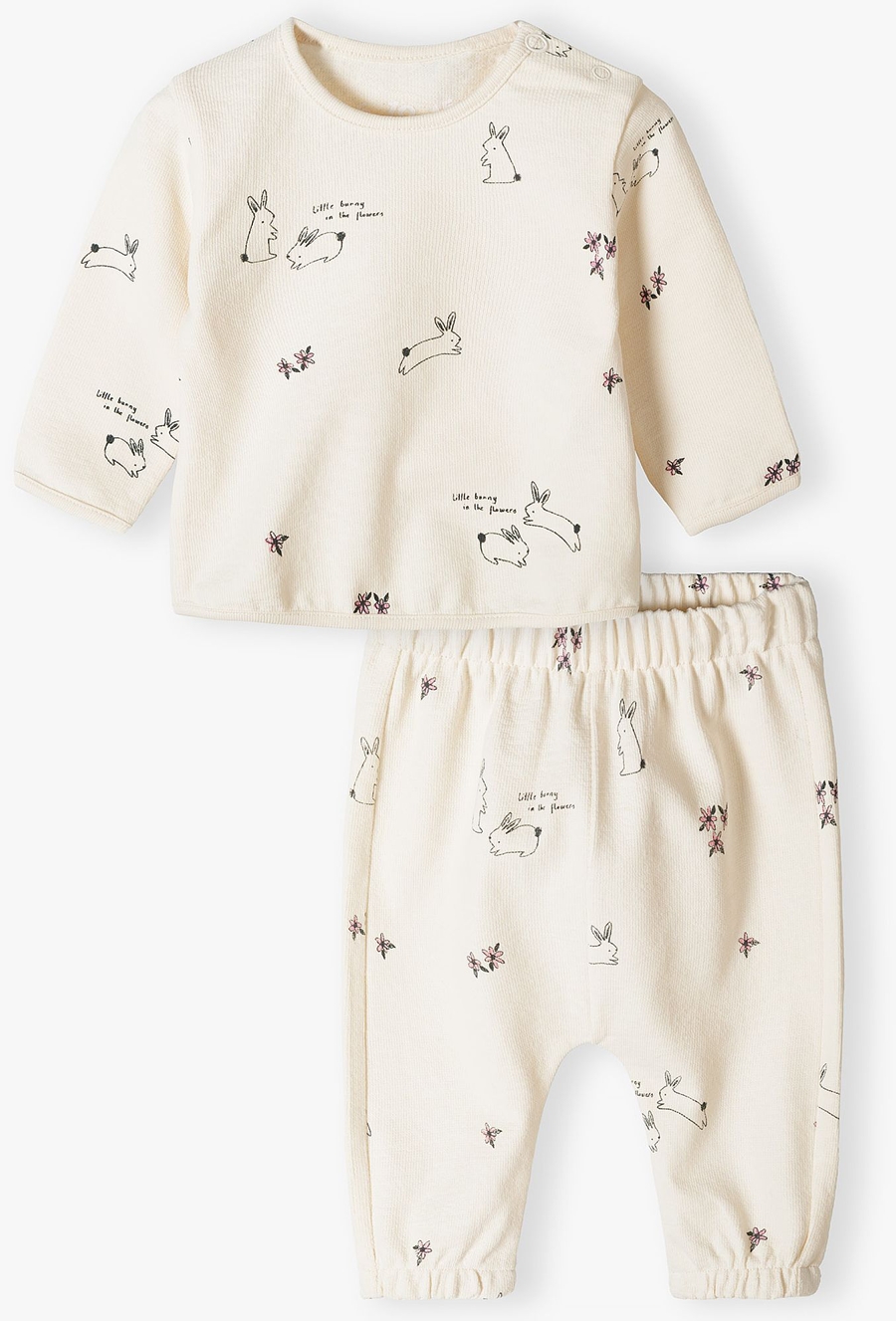 Komplet dzianinowy w óliczki