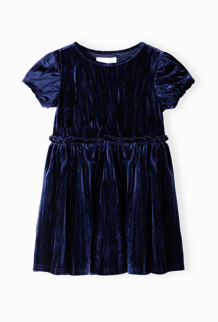 Granatowa elegancka sukienka dla dziewczynki