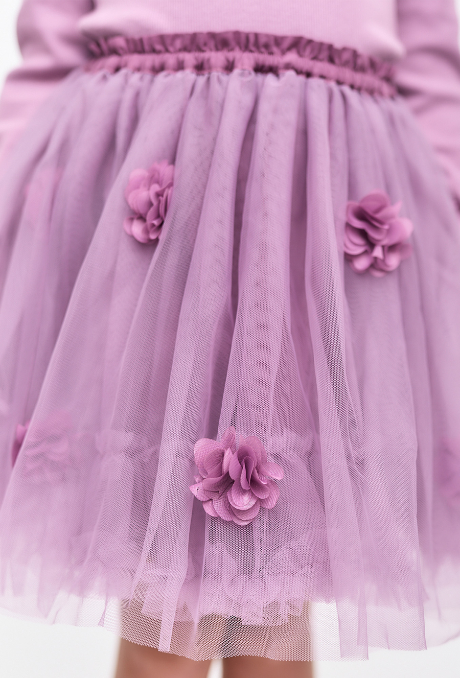 Różowa ótka spódnica dla dziewczynki - 510.15.