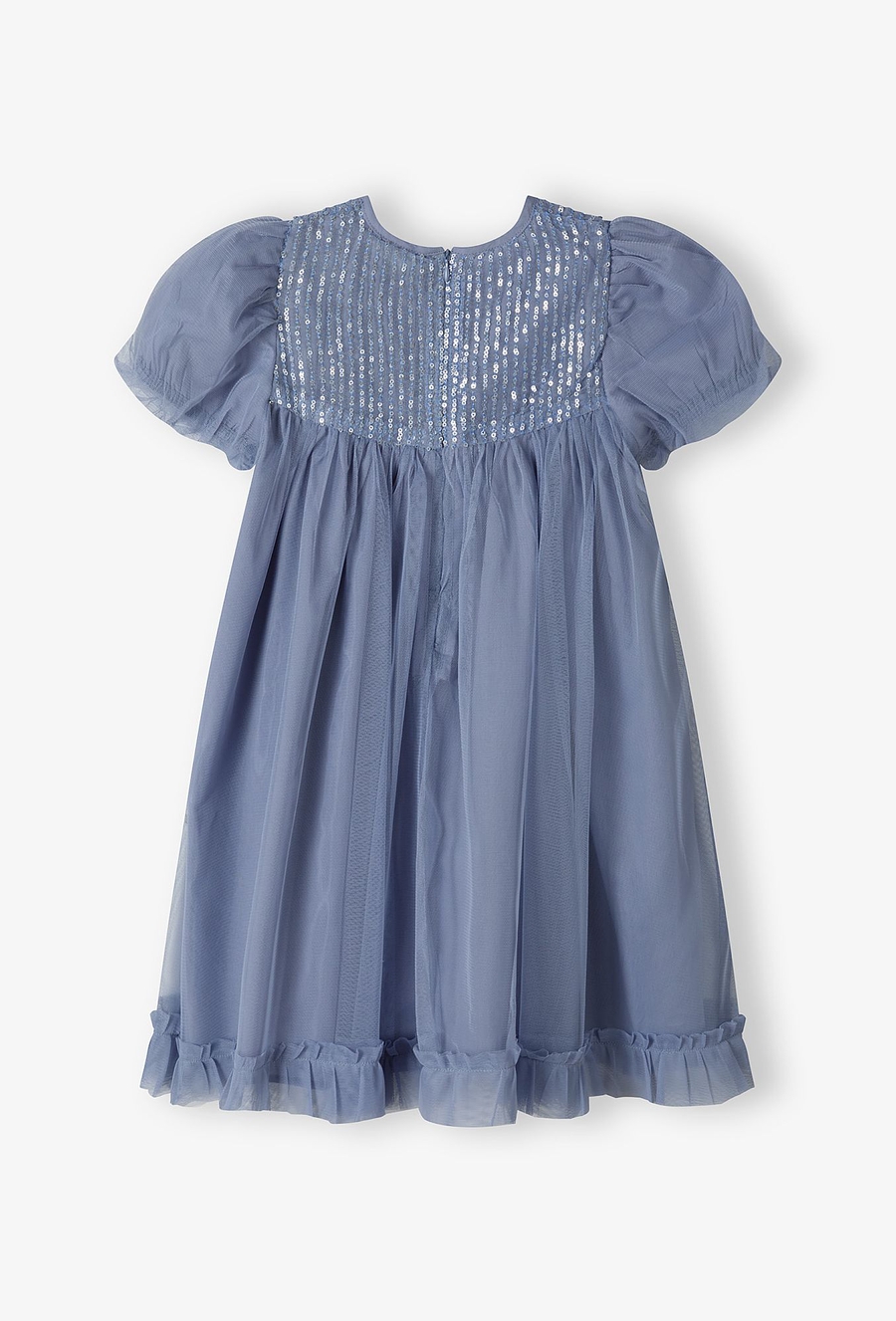 Elegancka tiulowa sukienka dla dziewczynki - 510.15.