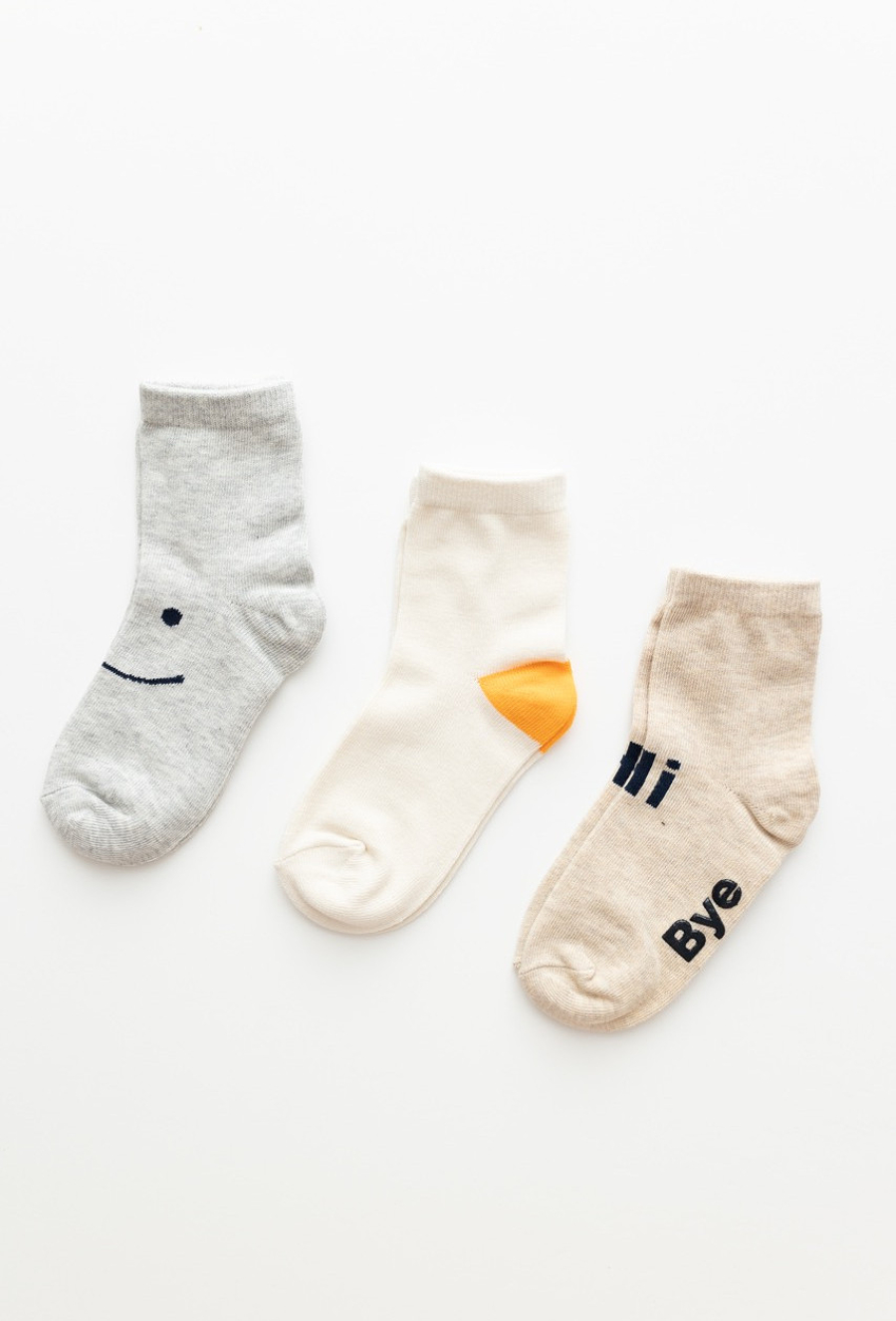 Skarpetki chłopięce 3-pak