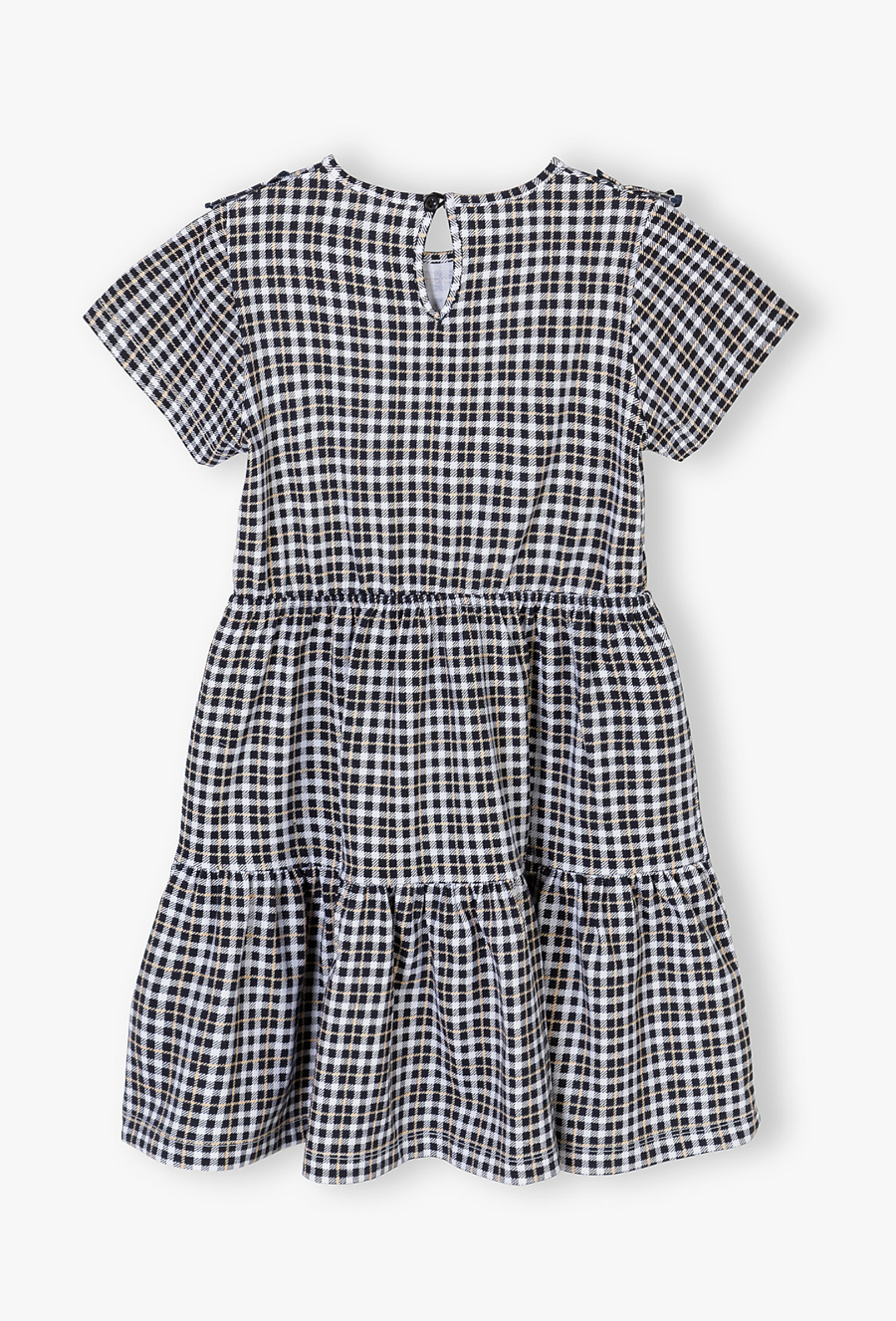 Sukienka dziewczęca w atkę