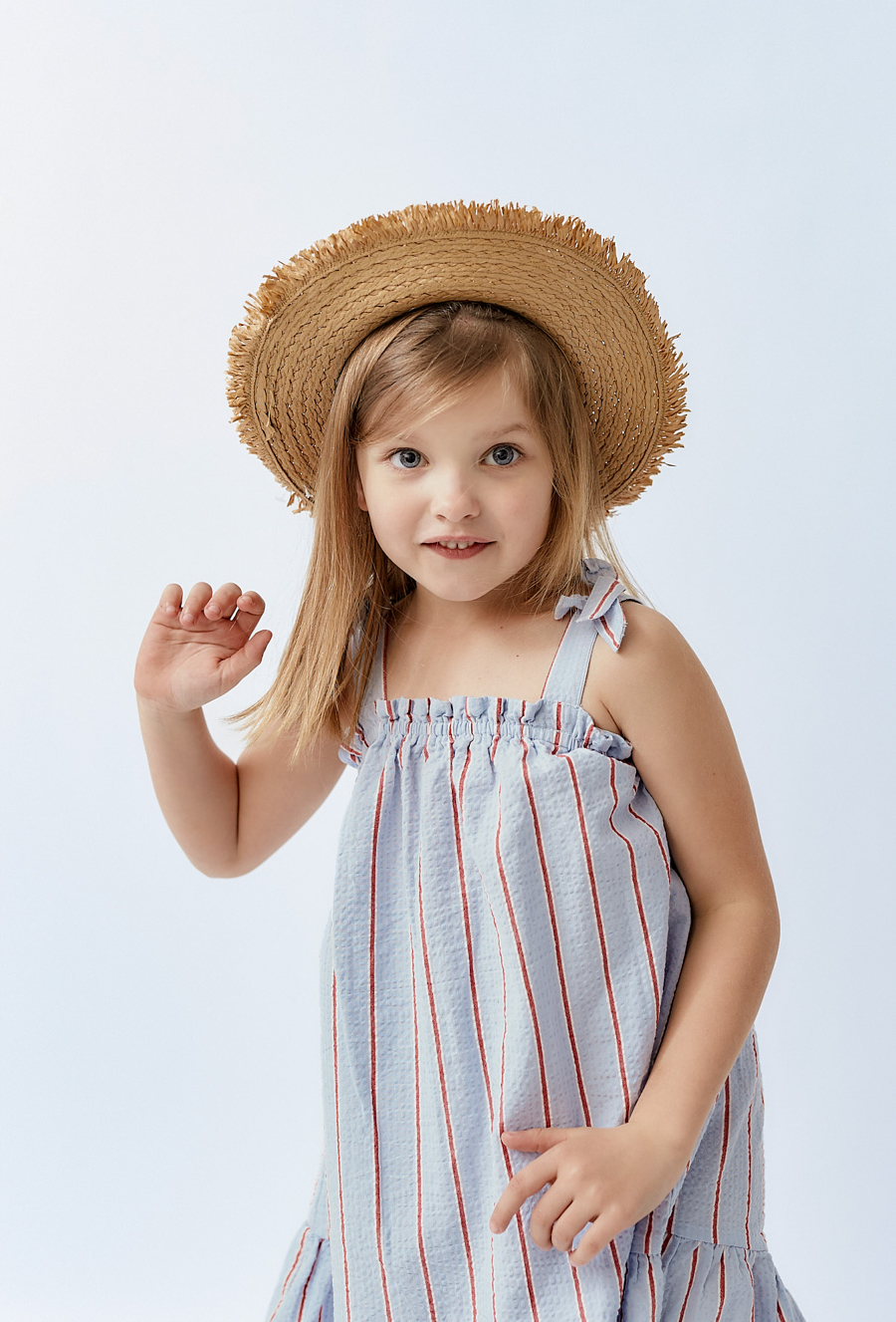 Letnia sukienka na ramiączkach