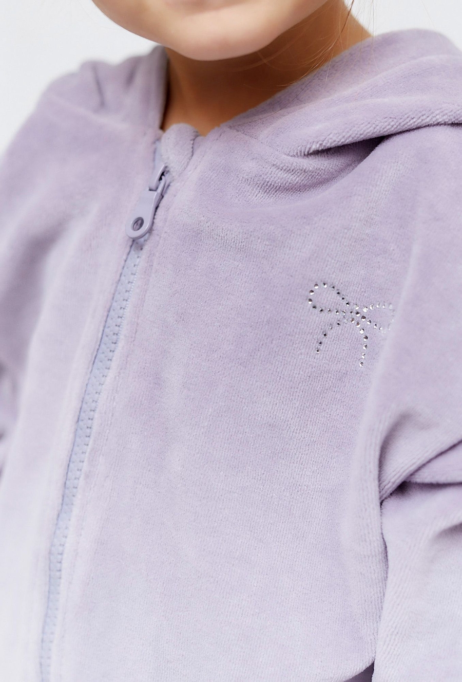 Fioletowa bluza z kapturem