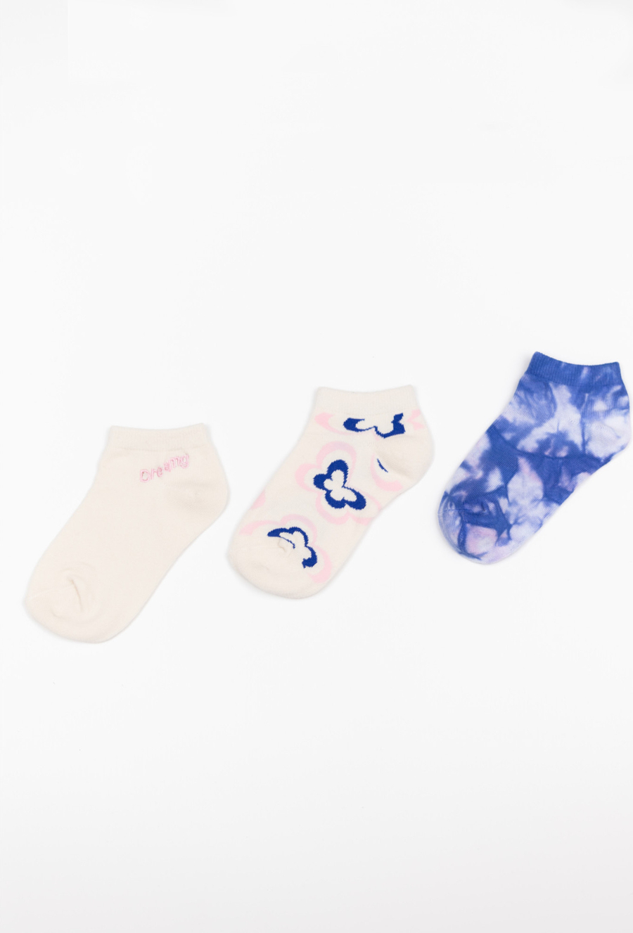 Zestaw dziewczęcych skarpetek - 3-pak