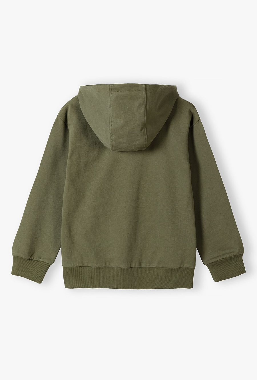 Rozpinana bluza dresowa z kapturem - khaki - Lincoln&Sharks