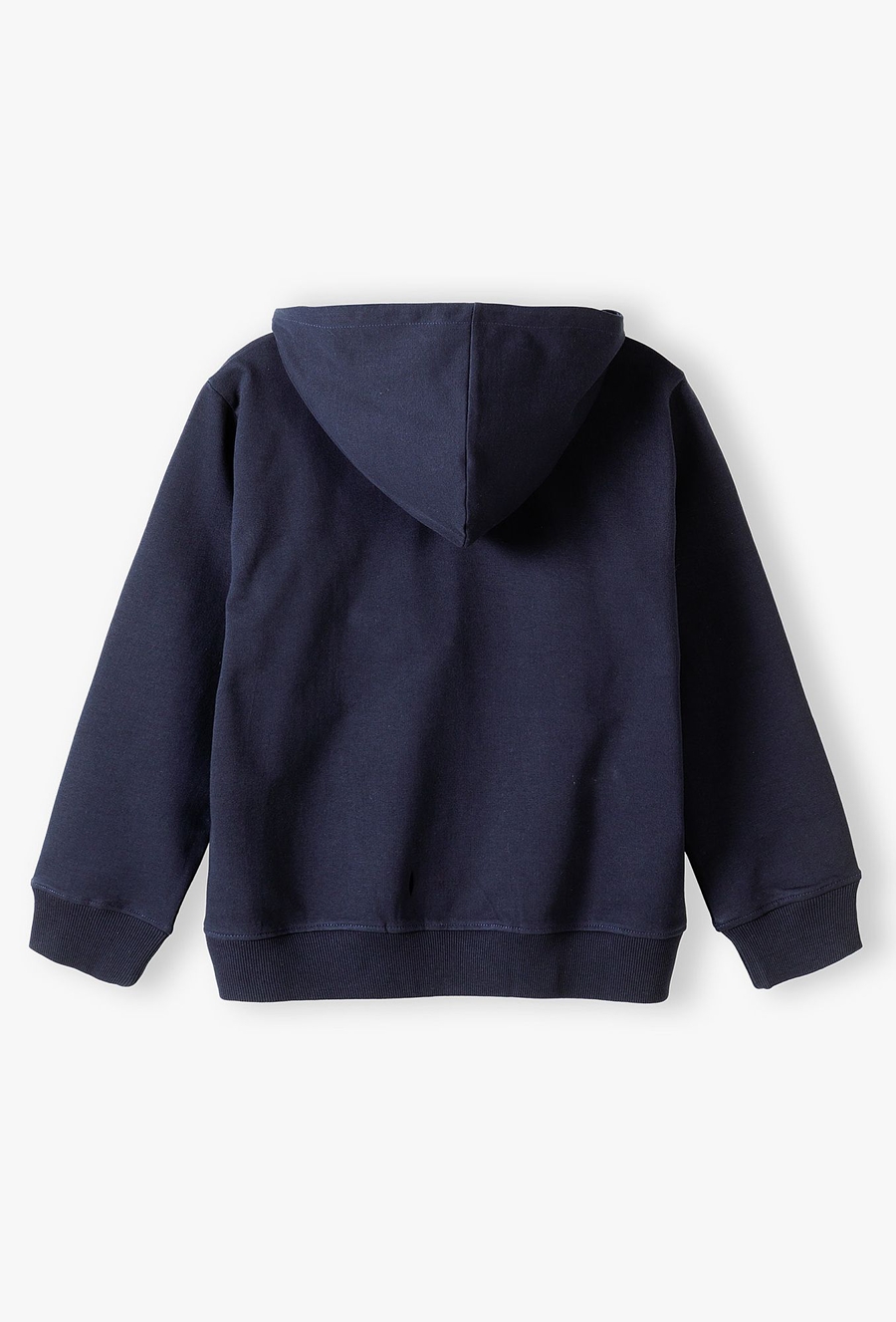 Granatowa bluza dresowa - rozpinana - basic - Lincoln&Sharks