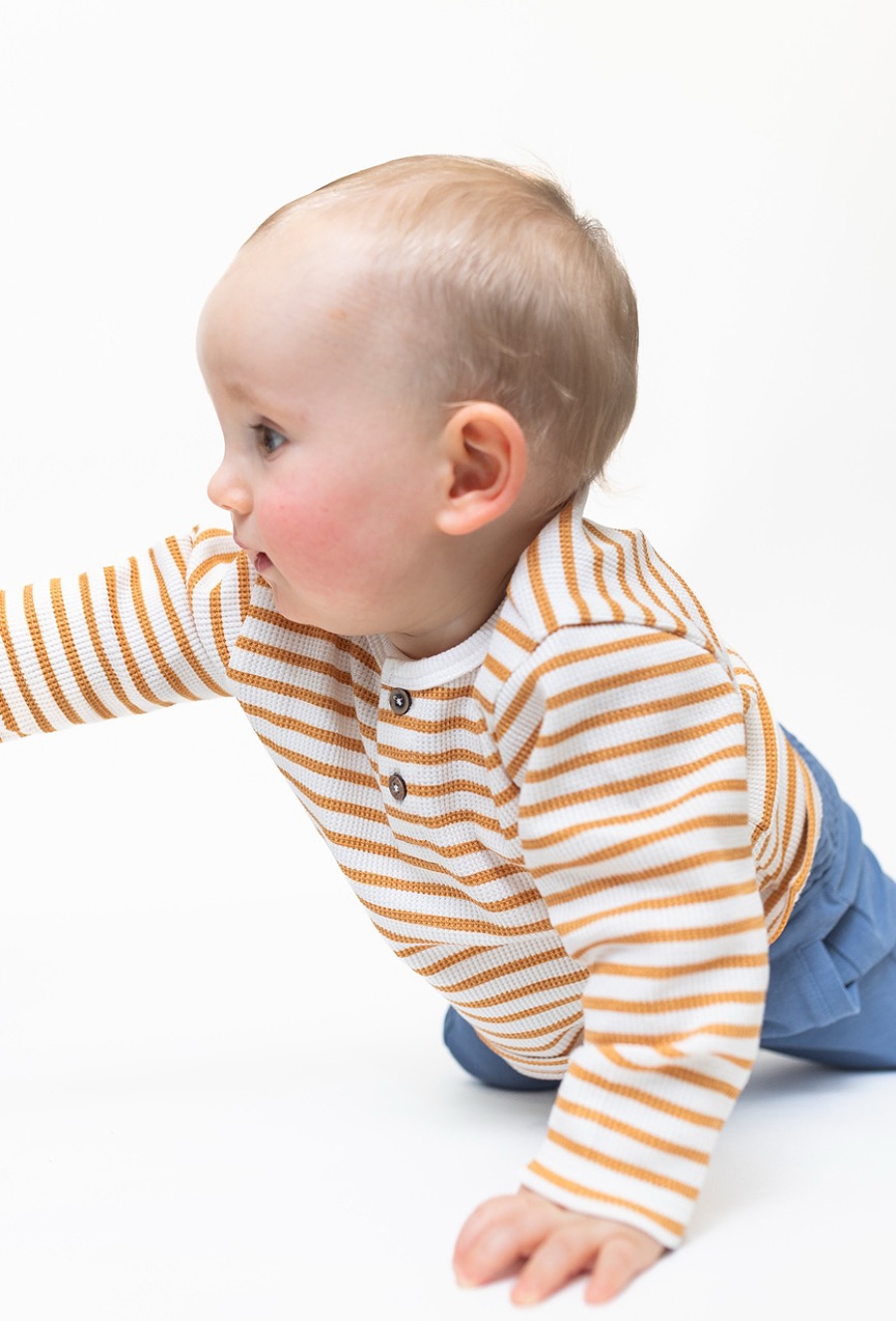 Bluzka niemowlęca w paski