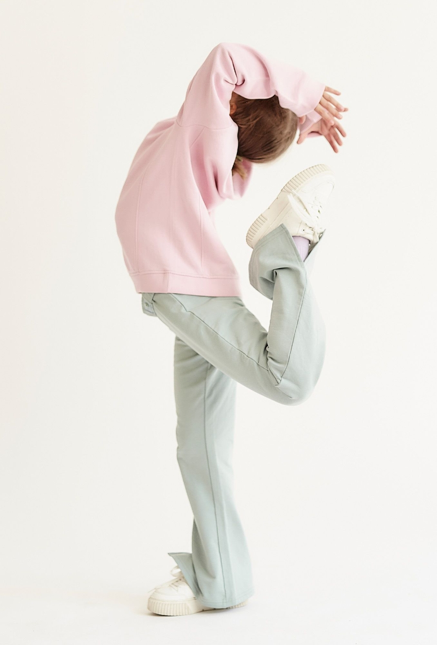 Spodnie dziewczęce - Wide Leg