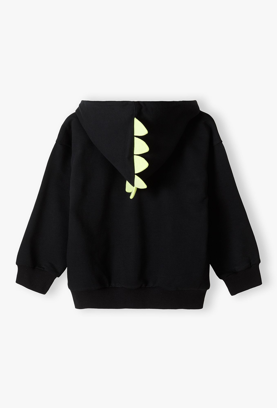 Czarna bluza dresowa dla chłopca - Dino - 510.15.