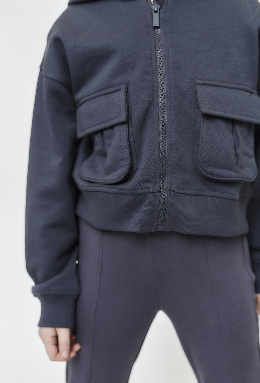 Bluza rozpinana z kapturem