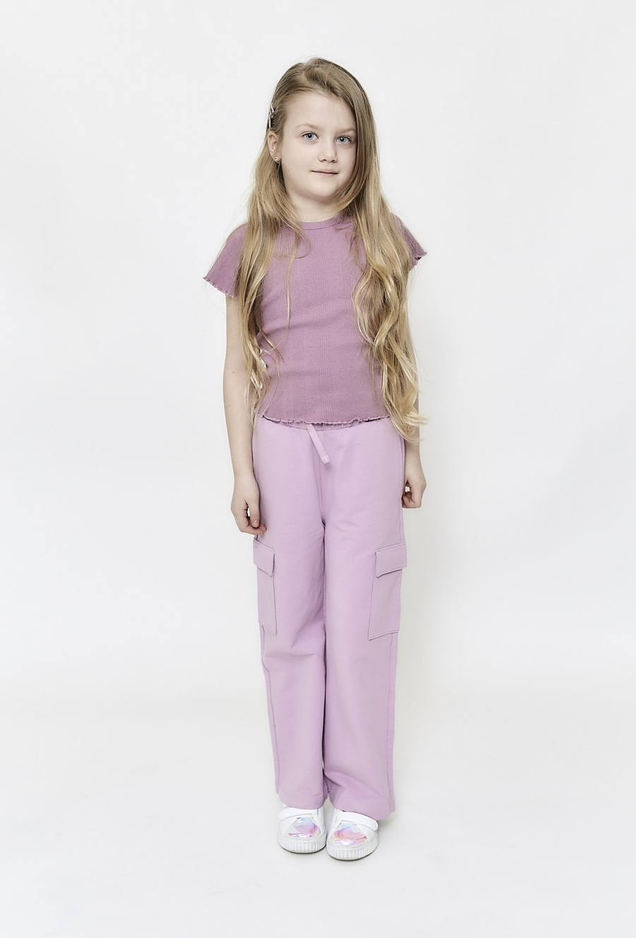 Spodnie wide leg - bojówki