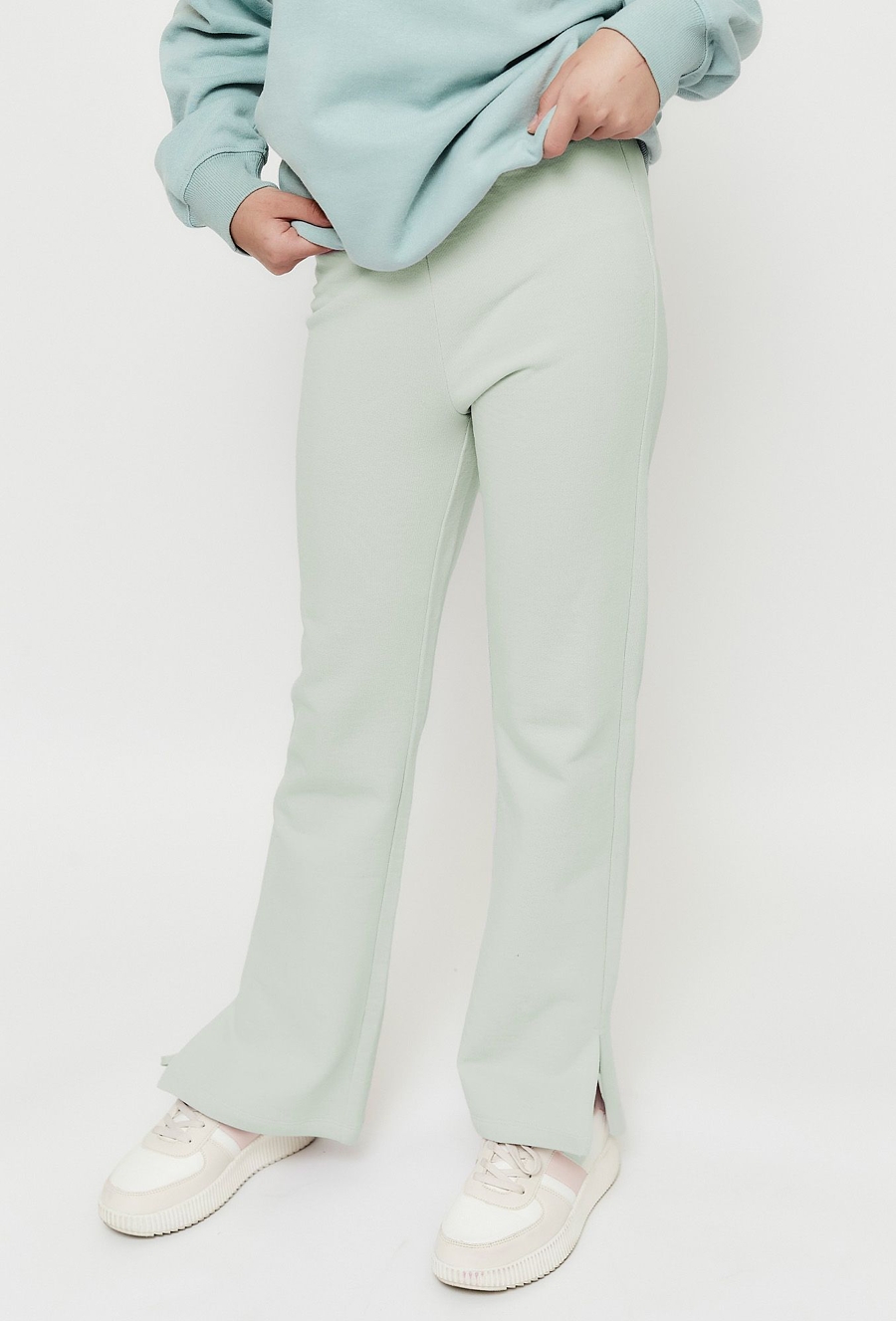 Spodnie dziewczęce - ój flare