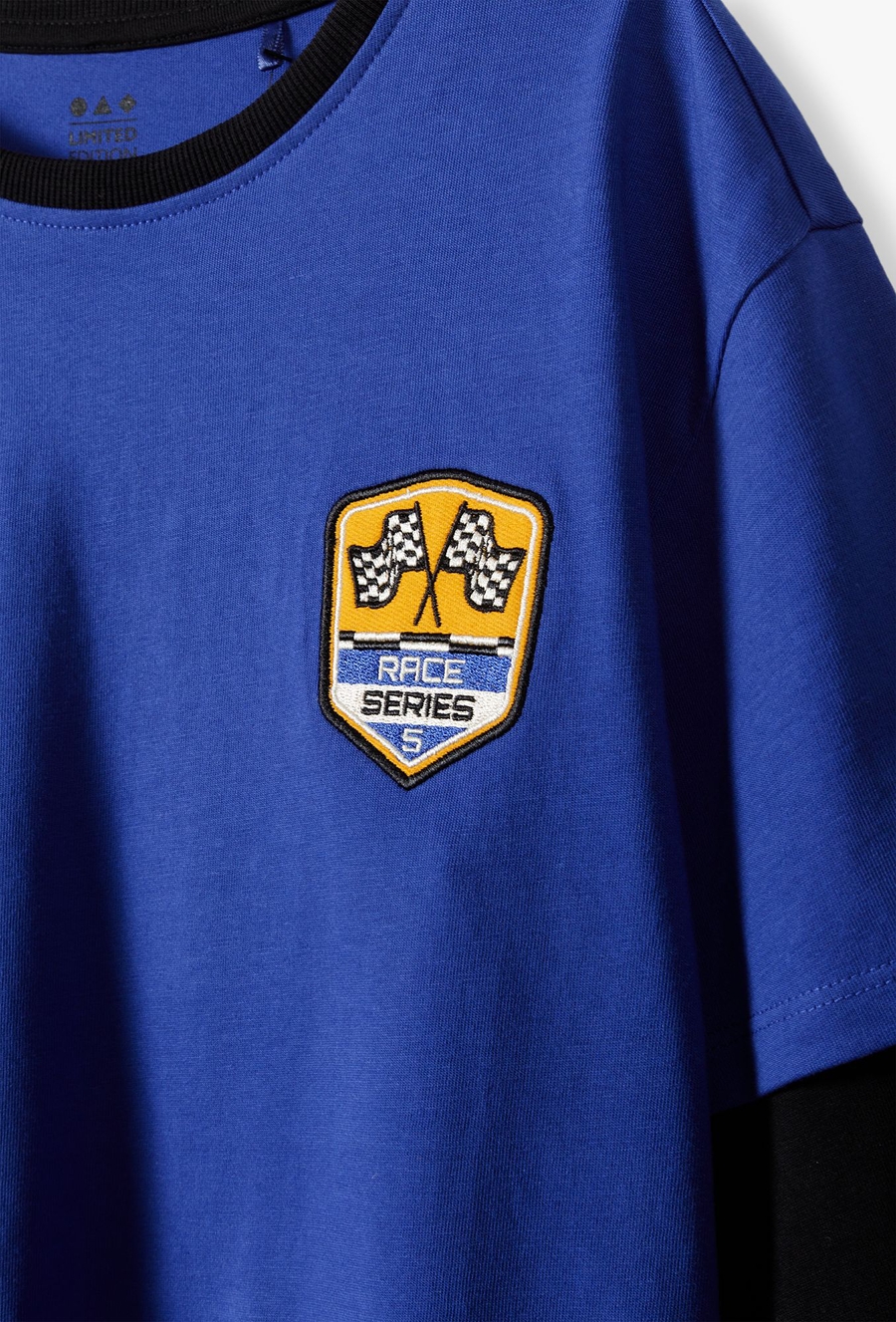 Bluzka chłopięca z długim rękawem - Racing