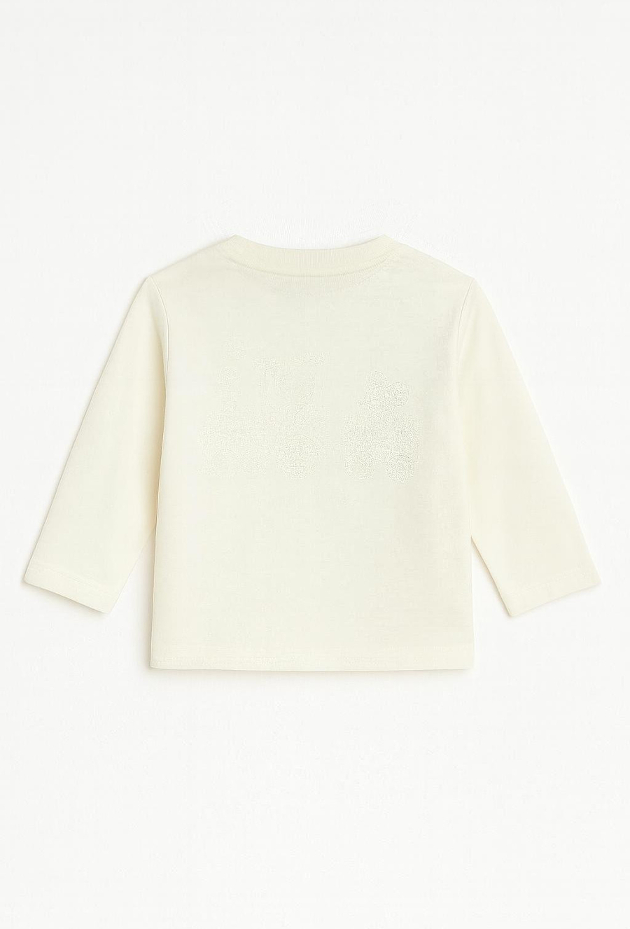 Biała bluzka z nadrukiem pociągu