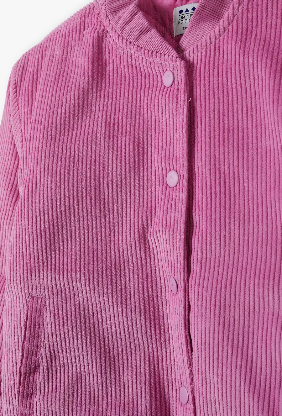 Kurtka przejściowa bomberka z pikowana podpinką