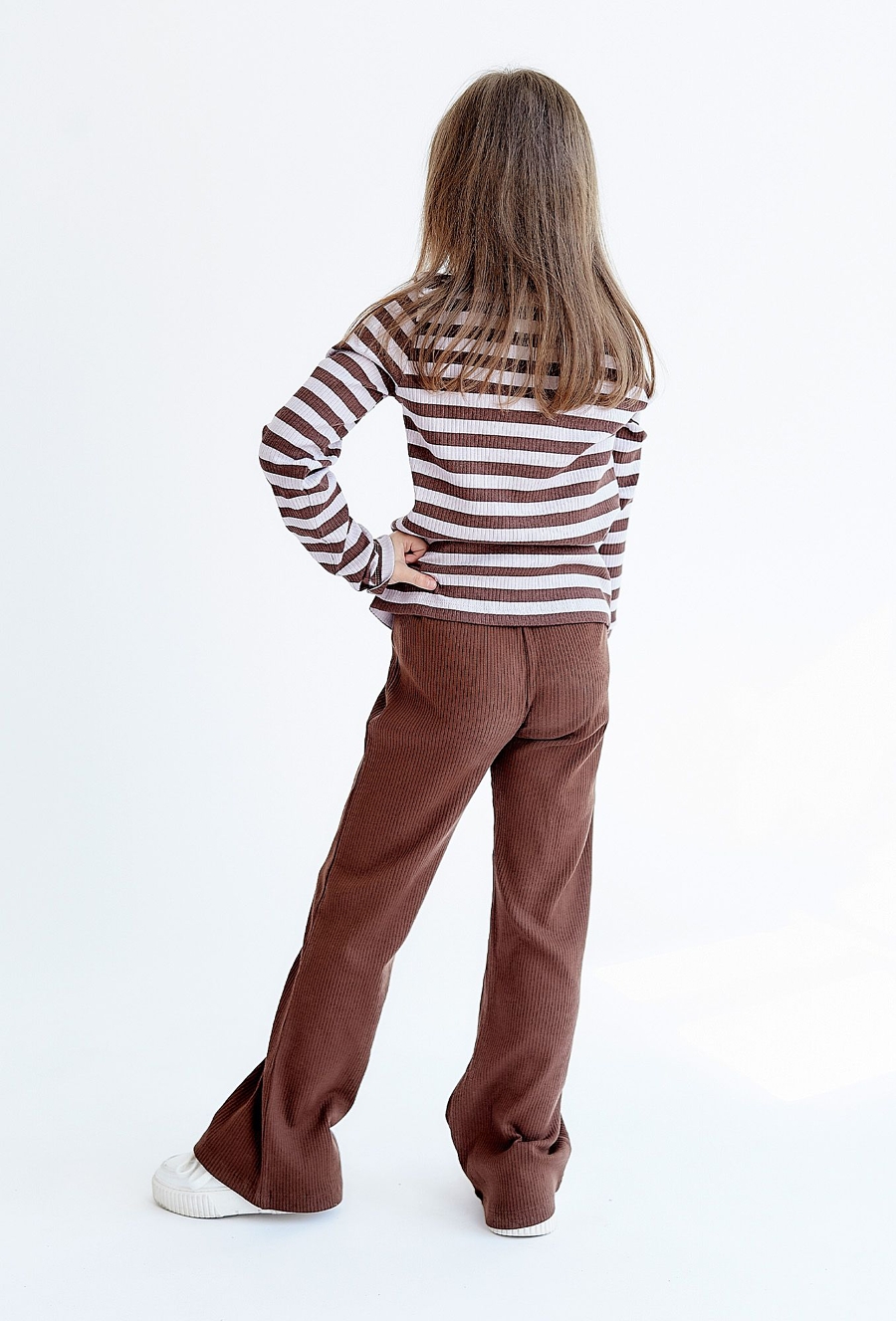 Spodnie dziewczęce o oju flare