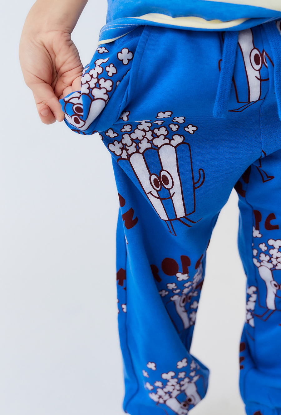 Spodnie dresowe z nadrukiem popcornu - Limited Edition