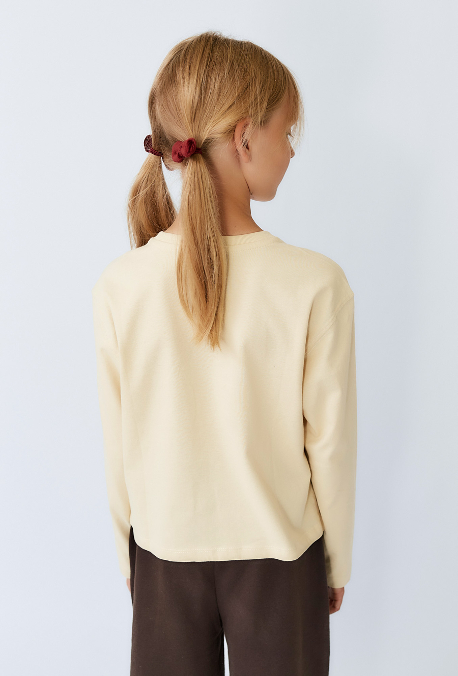 Bluzka z długim rękawem i nadrukiem konia