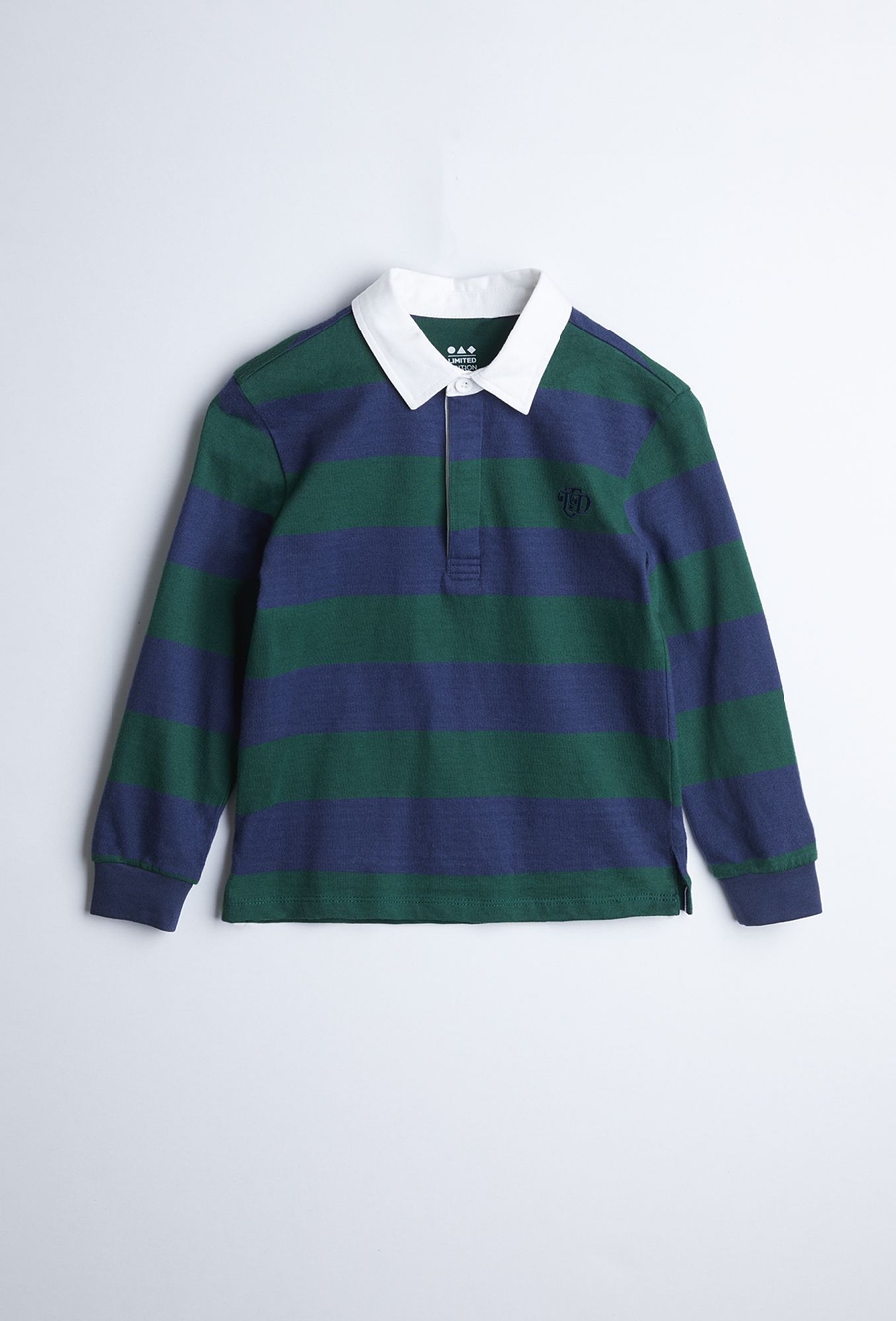 Bluzka w granatowo zielone paski - Limited Edition