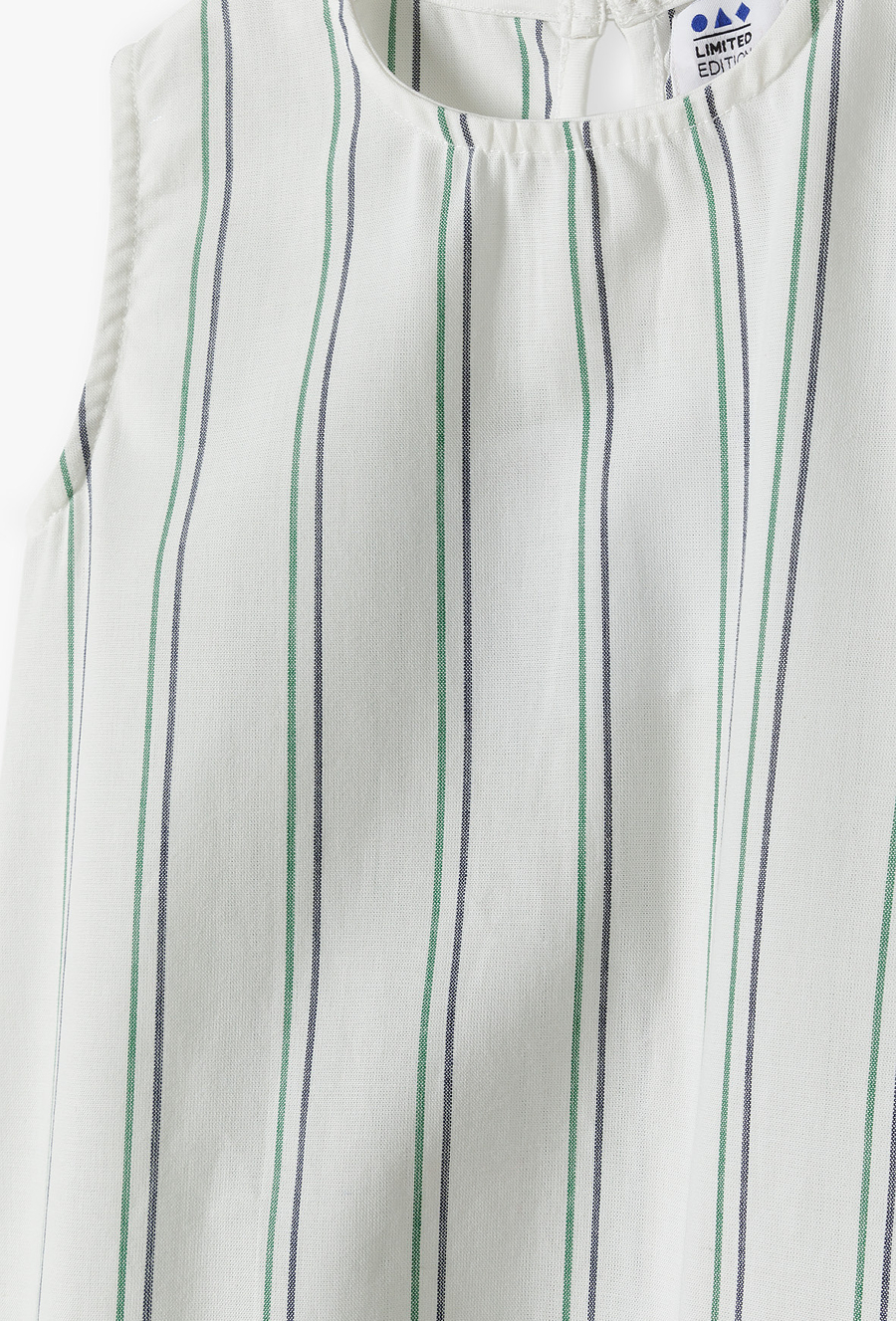 Sukienka bez rękawów w paski