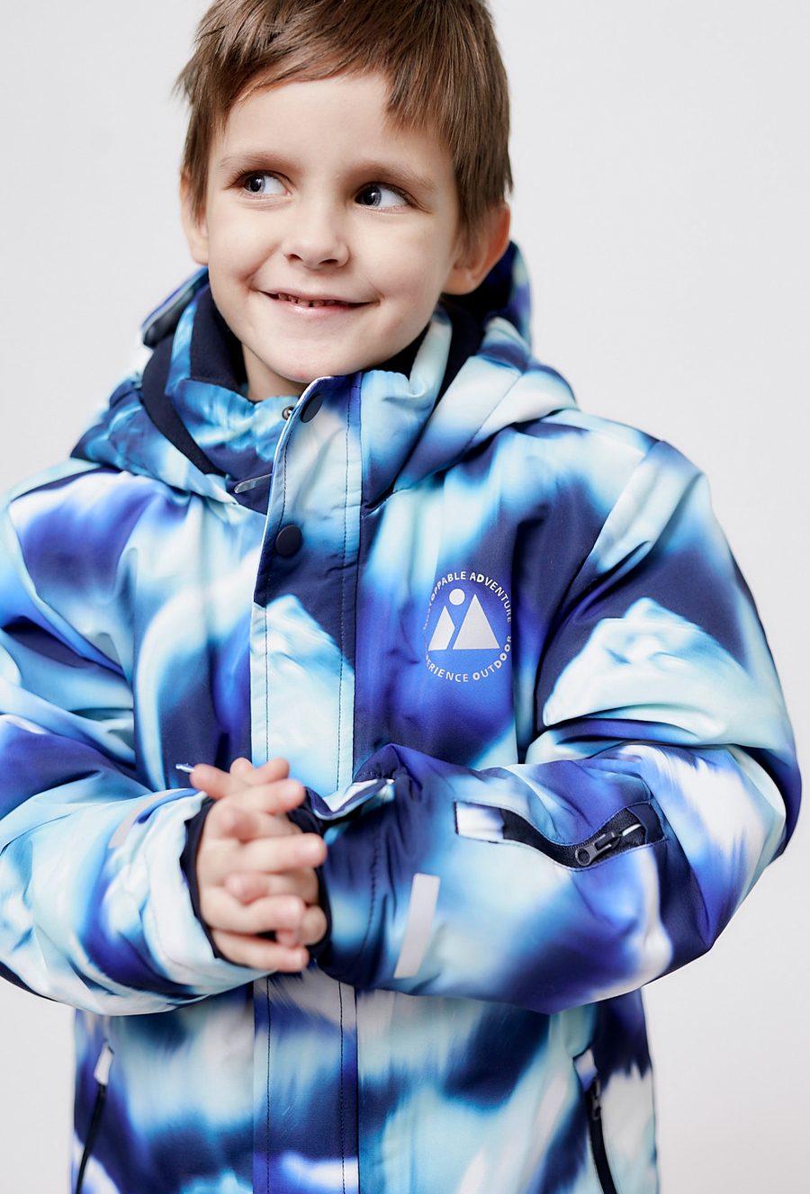 Niebieska kurtka narciarska - 510.15.