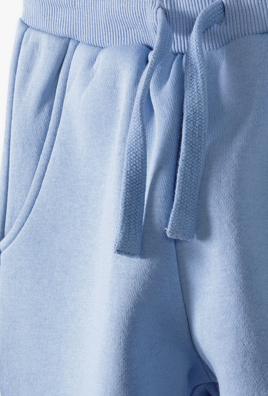 Spodnie dresowe dziewczęce niebieskie - Powerful #Family