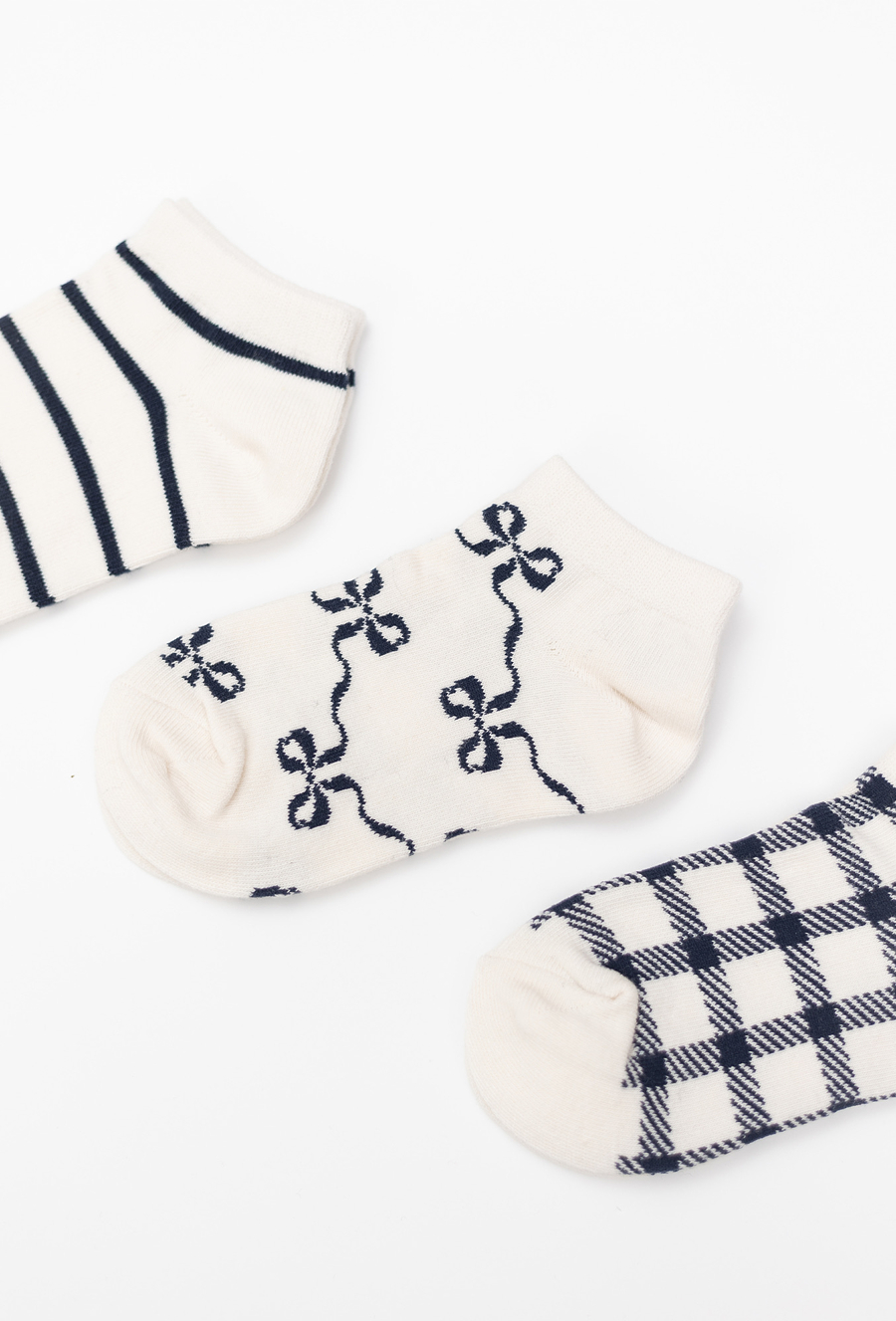 3-pak skarpetek dziewczęcych ótkich