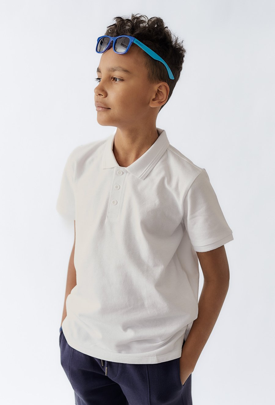 Biała koszulka polo