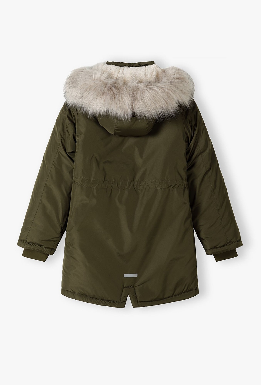 Kurtka zimowa dla dziewczynki - parka - zielona - 510.15.