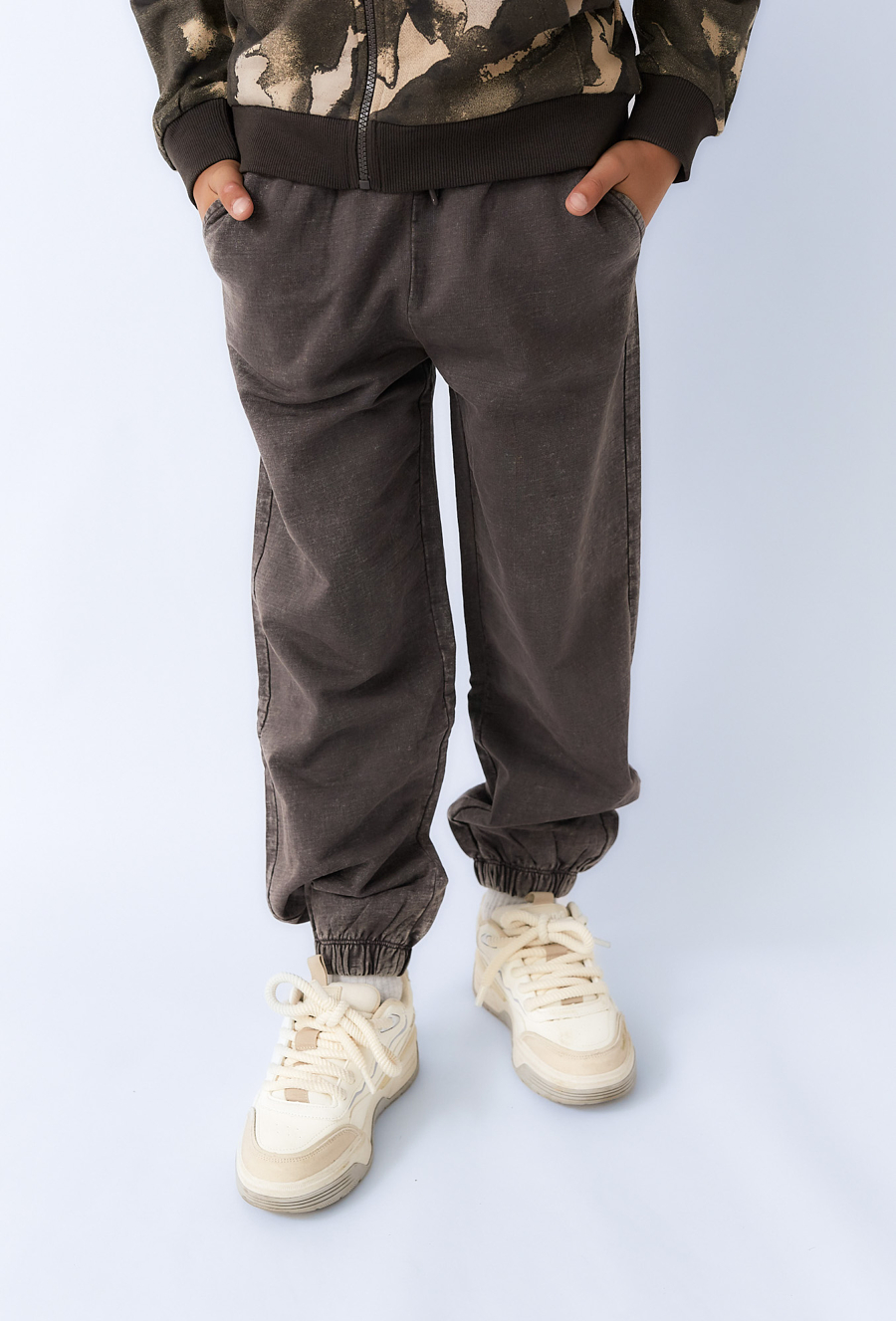 Spodnie dresowe chłopięce - luźny ój