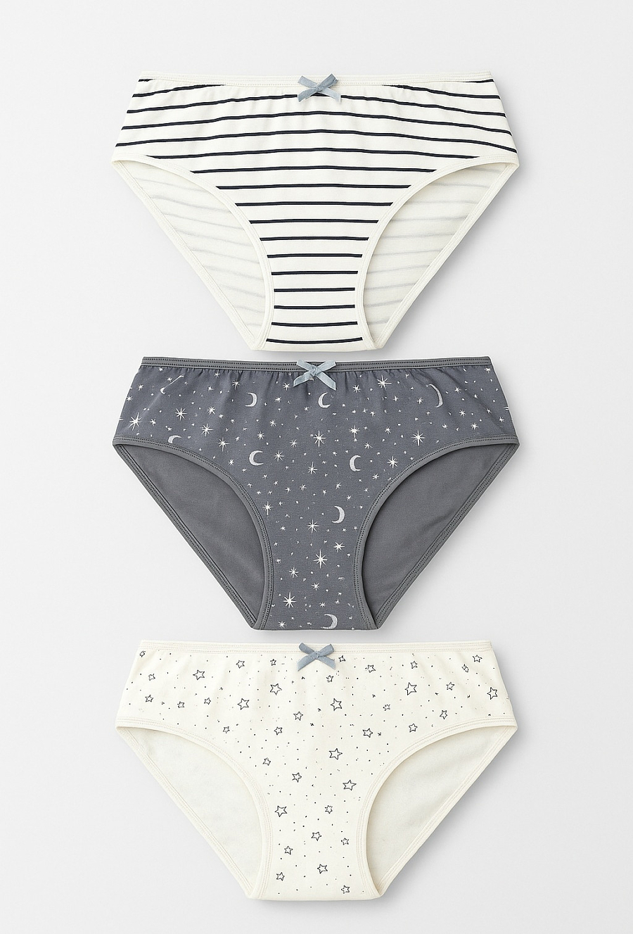 Dziewczęce majtki bawełniane 3-pak