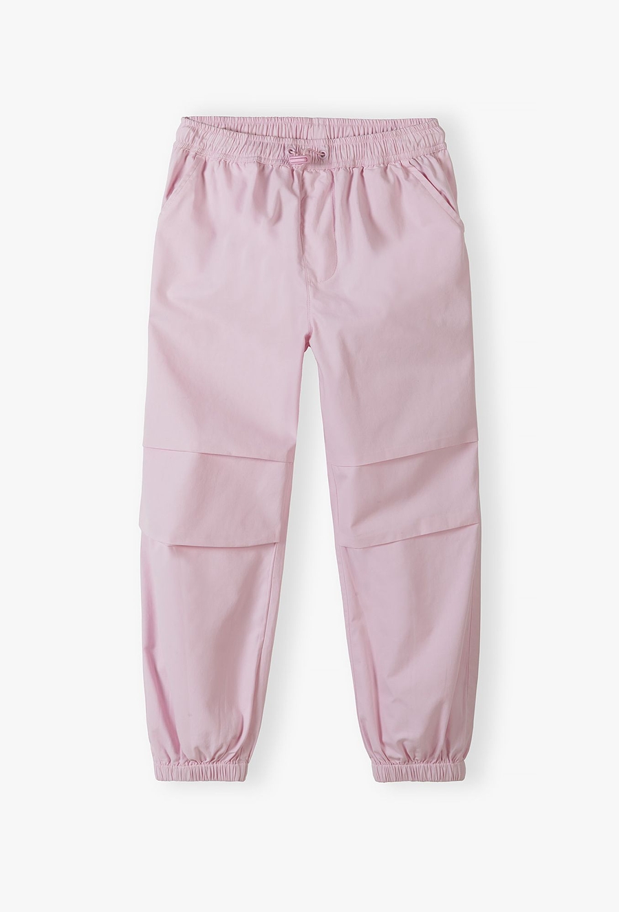 Różowe joggery dziewczęce