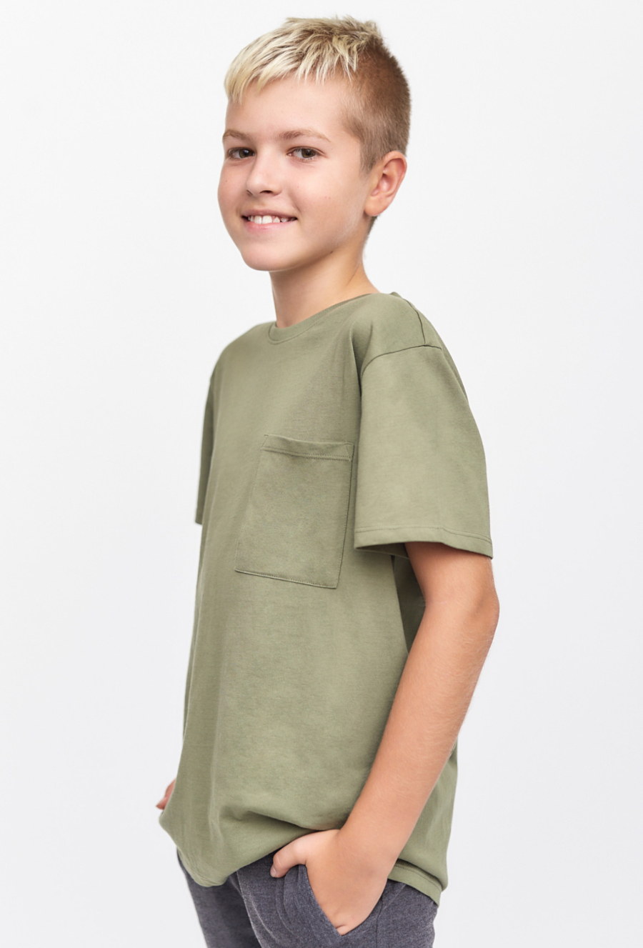 T-shirt z kieszonką