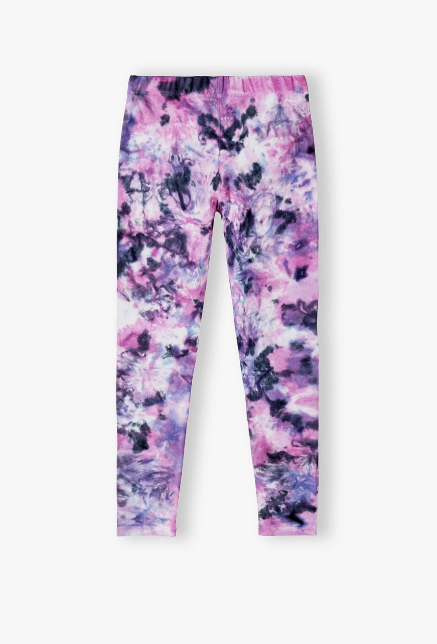 Wielokolorowe legginsy dziewczęce