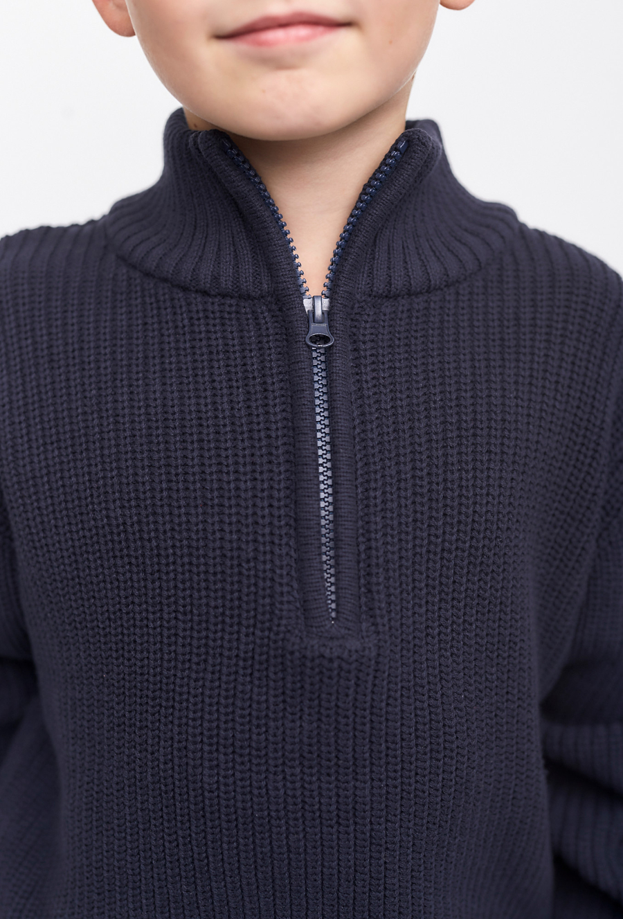 Granatowy sweter dla chłopca - Lincoln&Sharks