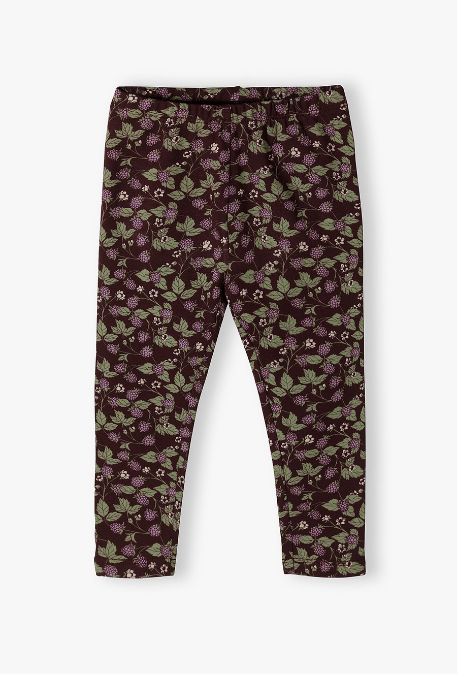 Legginsy niemowlęce z falbanką