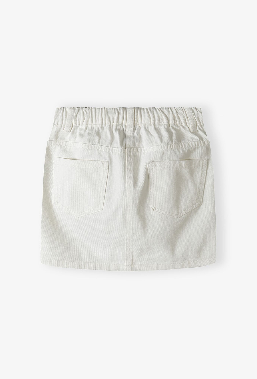 Biała jeansowa spódnica dla dziewczynki - Limited Edition