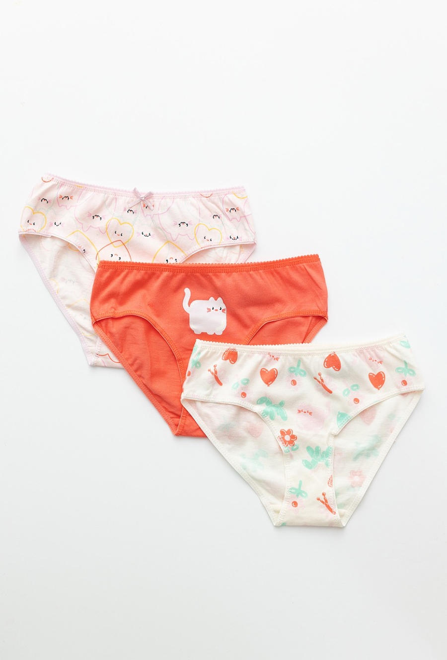 Bawełniane majtki - 3-pak