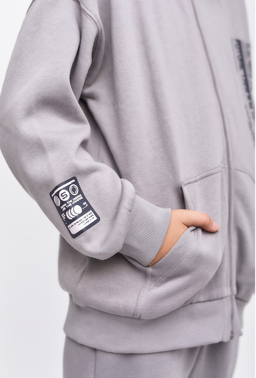 Bluza rozpinana na stójce