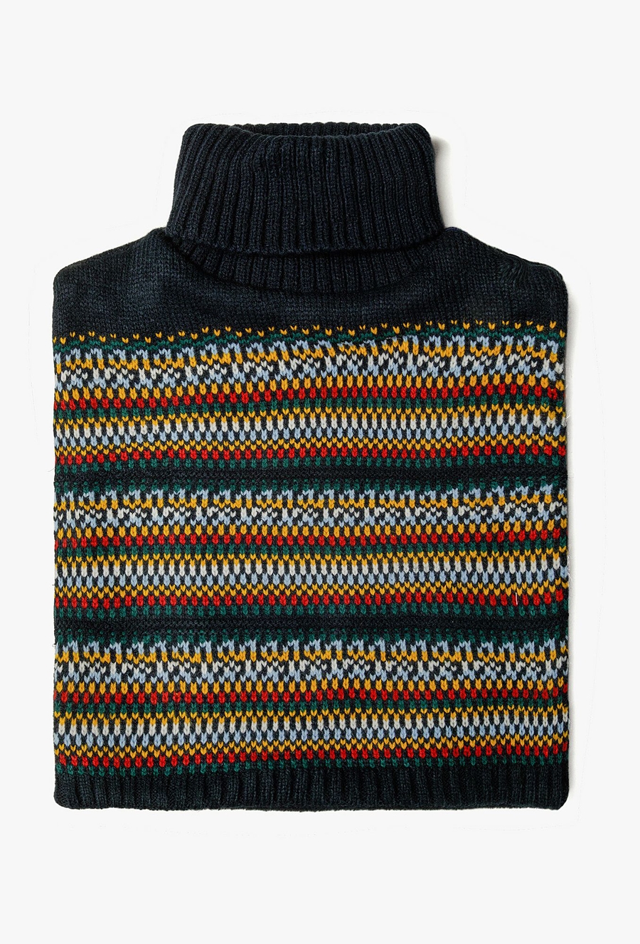 Komin zimowy dla dziecka z polarową podszewką