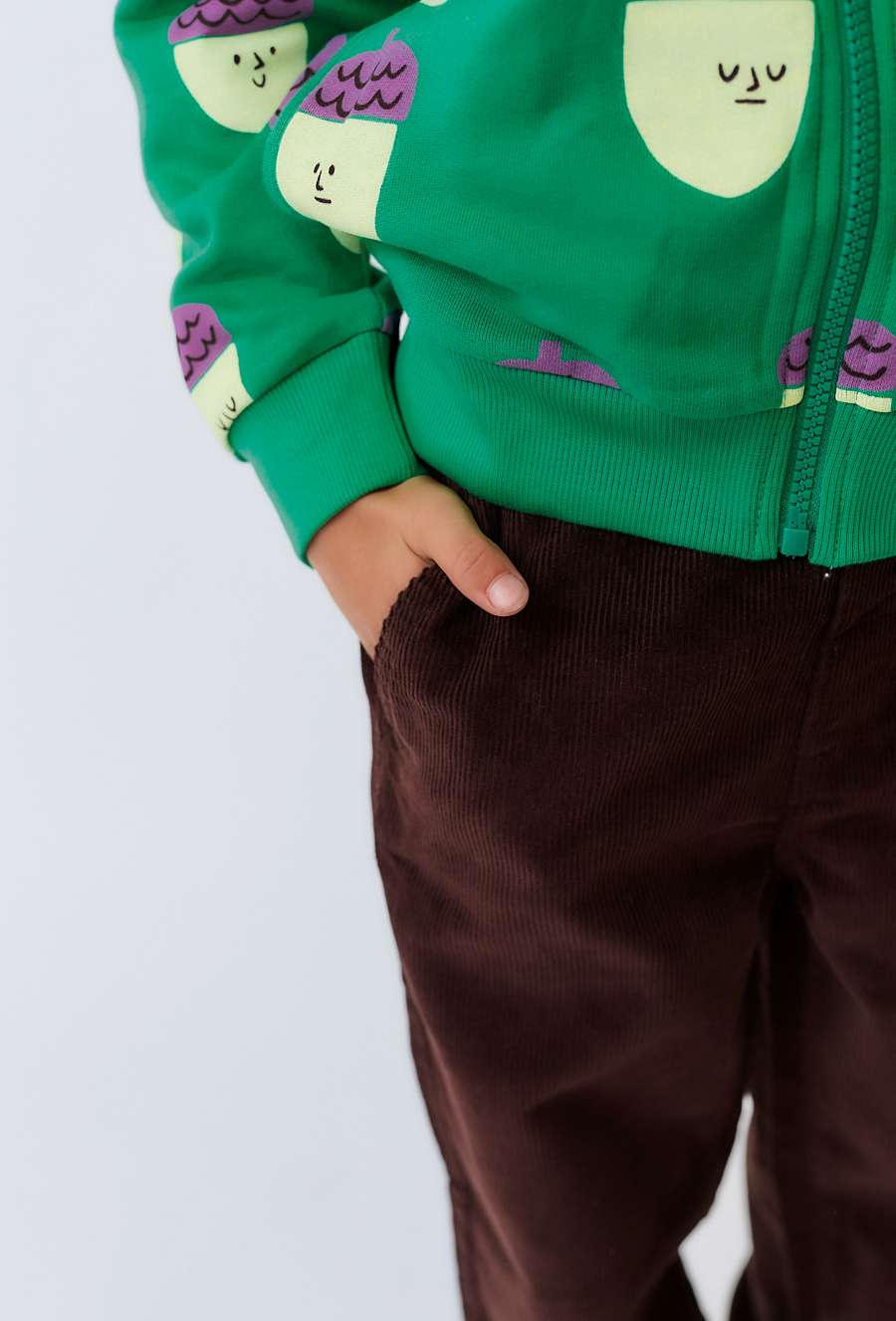 Spodnie chłopięce sztruksowe - Limited Edition